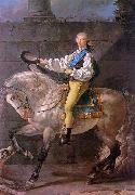 Jacques-Louis David Count Potocki oil painting
